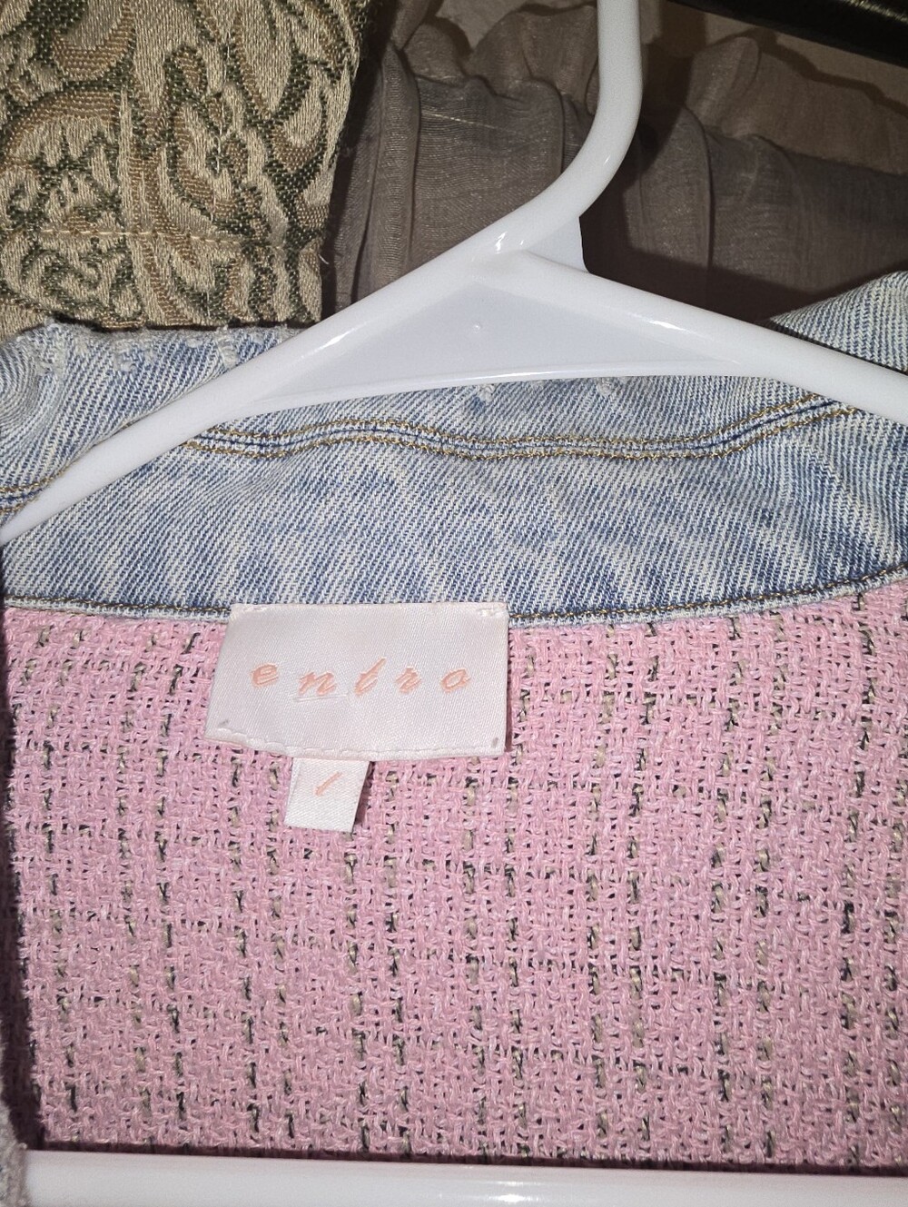 Tweed Denim Jacket - Picture 4 of 4
